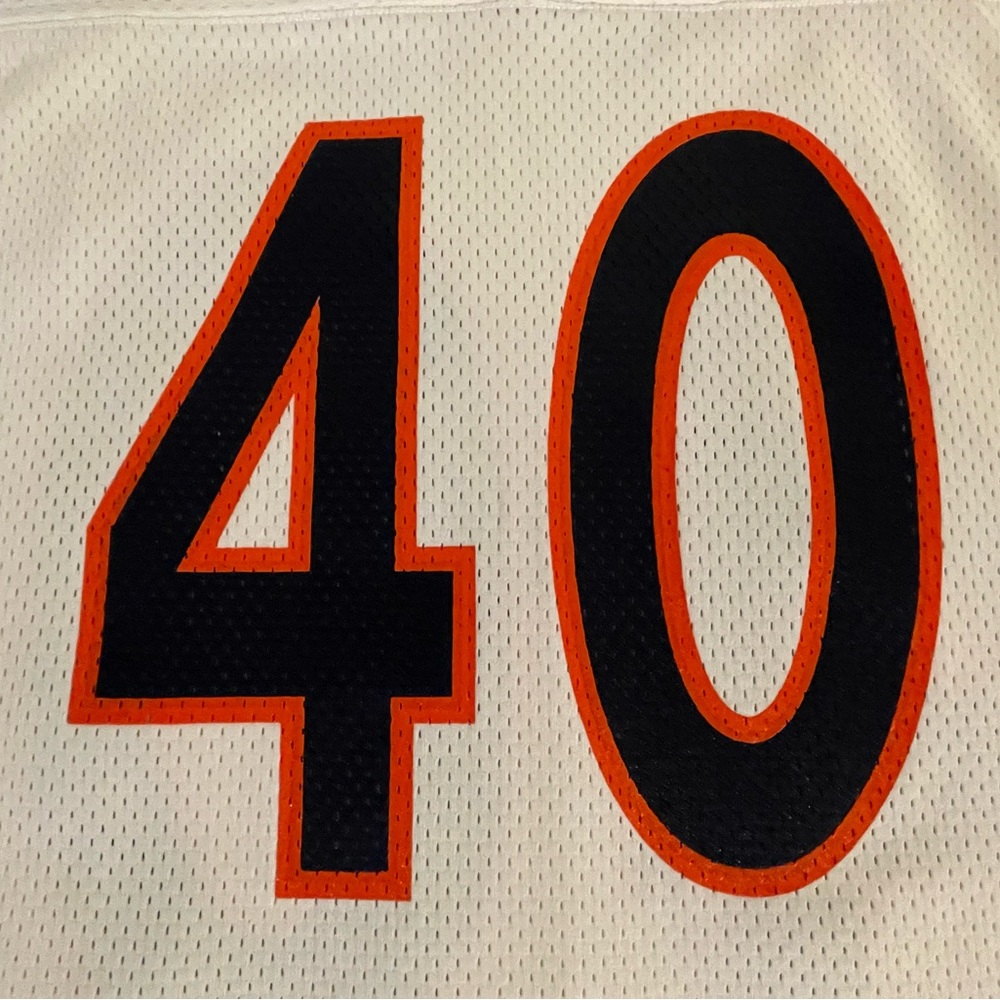 Signed Gale Sayers Authentic Throwback Bears Jers… - image 5